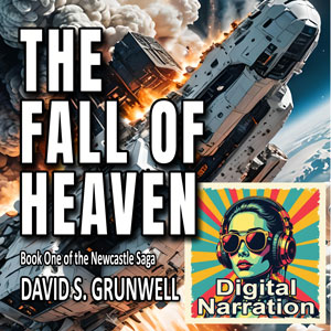 The cover for the new Fall of Heaven Audiobook!
